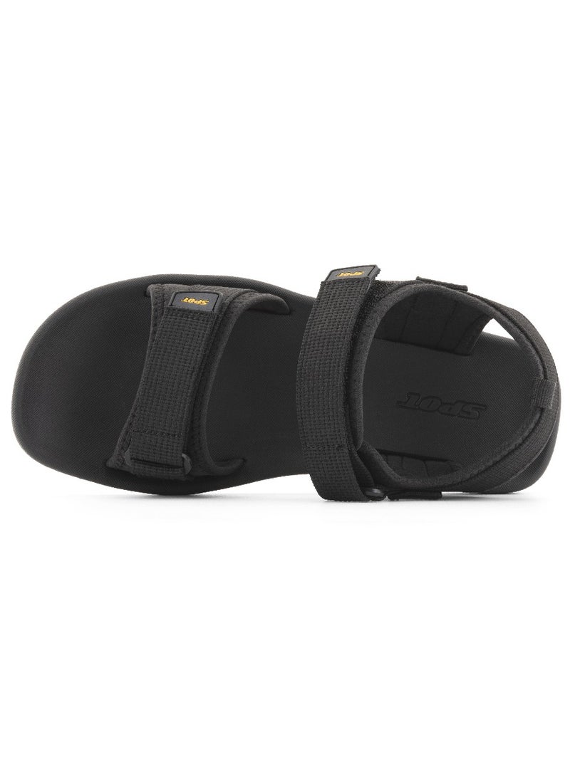 spot سبوت صندل أنيق للرجال | صندل رجالي SS-7650 أسود - Image 5