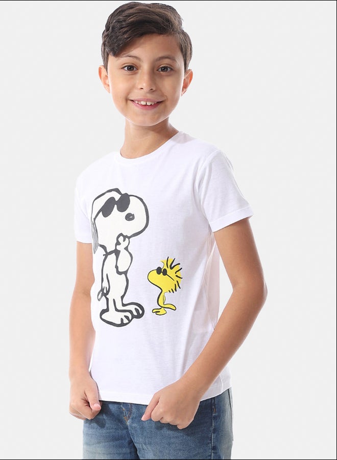 DIADORA Boys Printed Cotton T-Shirt - Image 2