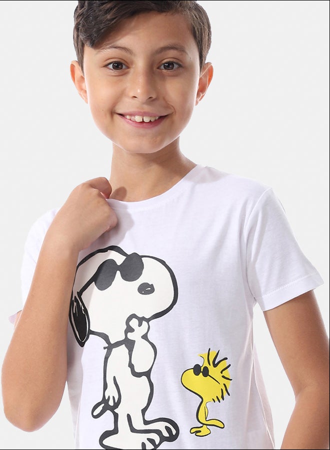 DIADORA Boys Printed Cotton T-Shirt - Image 4