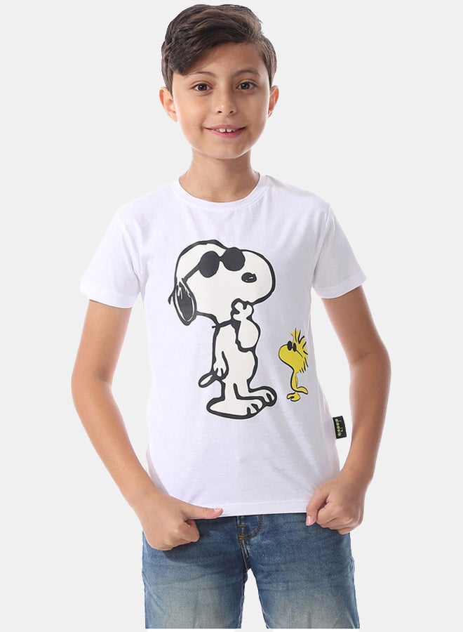 DIADORA Boys Printed Cotton T-Shirt - Image 1