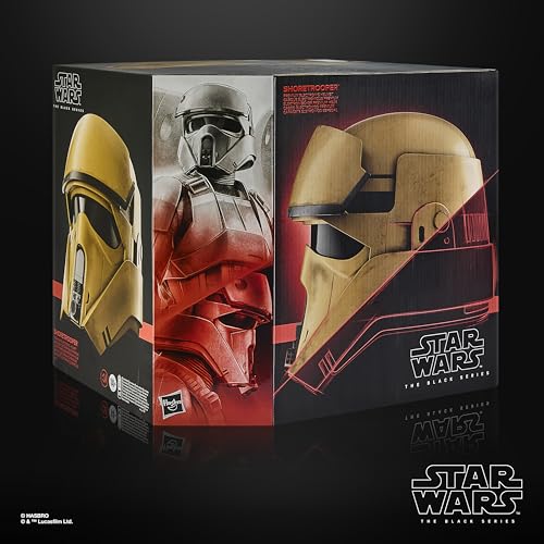 Star Wars The Black Series Shoretrooper, Star Wars: Andor Premium Electronic Roleplay Helmet for Ages 14 and Up - Image 2
