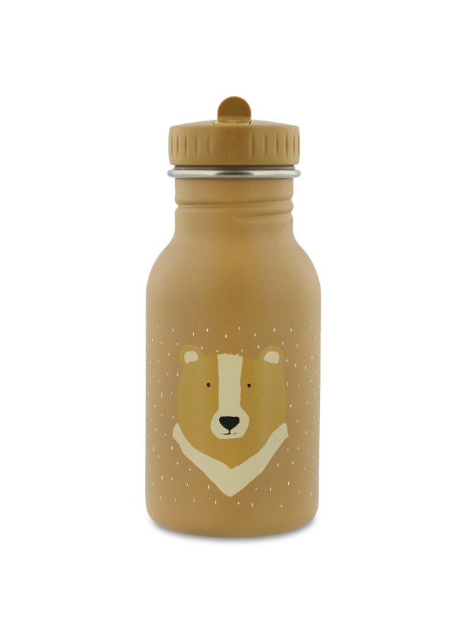 Trixie Stainless Steel Kids Water Bottle - 350ml - Mr. Bear