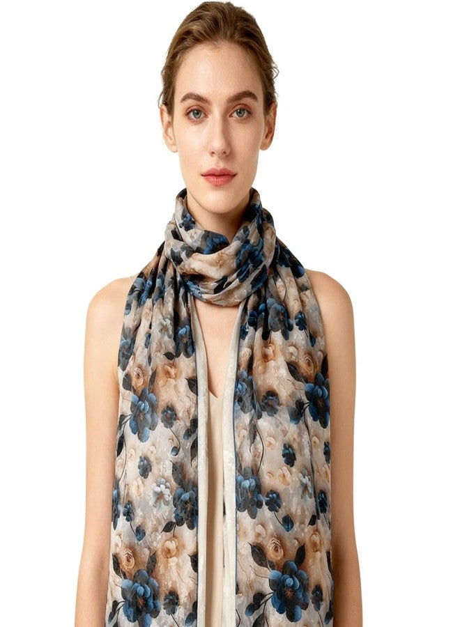 كي-اليوون وشاح طويل أنيق وكلاسيكي من كي-إليون، وشاح للرقبة، وشاح عصري، وشاح خفيف الوزن للنساء H24-05 - Image 2