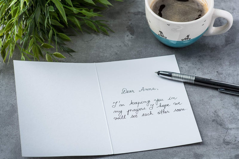 DIVERSEBEE 18 Kraft Inspirational Christian Greeting Cards with Envelopes (6 Unique Designs), Bulk Motivational Bible Verse Quotes, Encouragement Scripture Note Cards Assortment - 4x6 Inches - Image 4