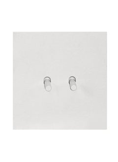 Donmarco 2 Gang Intermediate Switch – Plain Toggle – Stainless Steel/Copper – Fire Resistant , 15-Year Warranty , Multi-Way Lighting Control for Modern Interiors (Matt White)  - Image 1