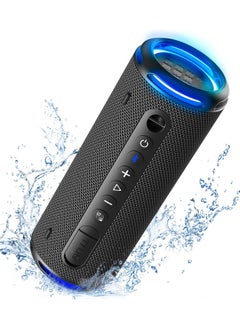 Tronsmart Tronsmart T7 Lite 24W Portable Outdoor Speaker, 24W Stereo Sound with Deep Bass, Bluetooth 5.3, IPX7 Waterproof, 24 Hours of Playtime, Custom EQ via App, Ultra Portable for carry - Black  - Image 2