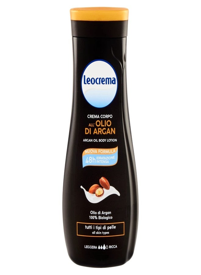Leocrema Organic Argan Oil Cream-Fluid For Body - For Exceptional 24-Hour Hydration, Silky-Smooth Skin and A Pleasant Feeling of Well-Being - LARGE - 400ml by Leocrema - Image 2