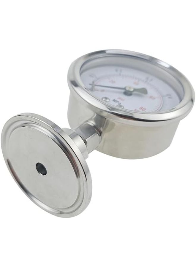 Stainless Steel Tri Clamp Pressure Gauge 0 1 To 0 9 MPa With SS316 Fittings - Image 3