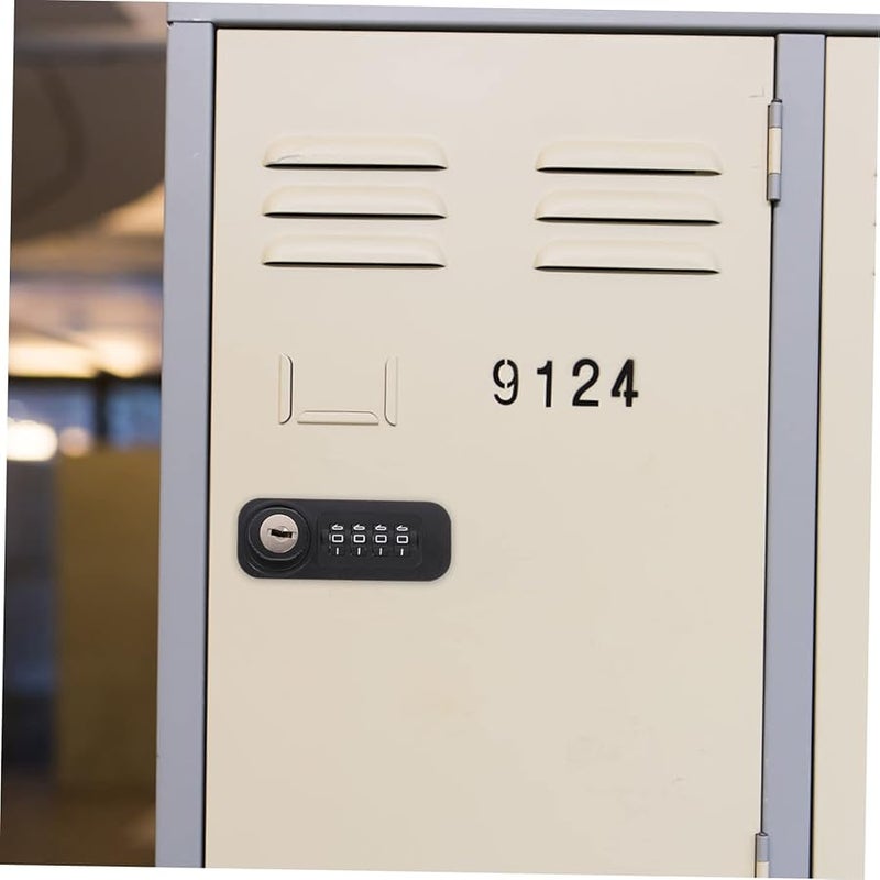 4 Digit Combination Lock for File Cabinets Safe Locker Door Keyless Security - Image 4