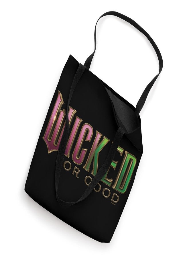 Wicked: For Good Pink To Green Logo Tote Bag - Image 2