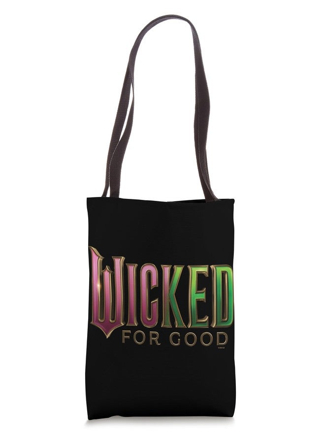 Wicked: For Good Pink To Green Logo Tote Bag - Image 1