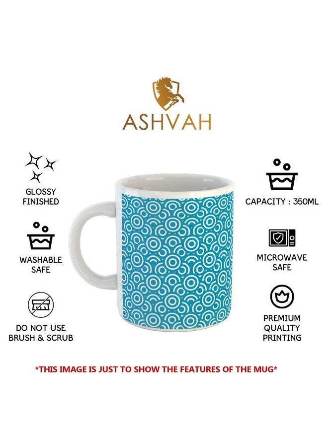 ASHVAH Papa Ka Mug Kripya Dur Rahein Ceramic Coffee Mug - Best Gift For Dad, Father On Birthday, Fathers Day, Anniversary, 350 ML - Image 5
