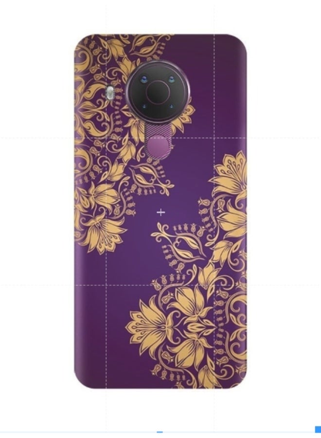 إيه إم سي ديزاين غطاء حماية واقٍ لهاتف نوكيا 5.4 أرجواني