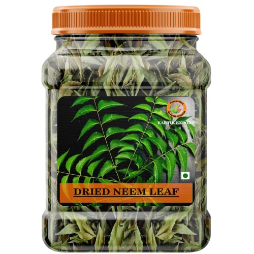 Kartik Export Sun Dry Neem Leaves [ Dried Neem Patta ], 300 Grams - Image 1