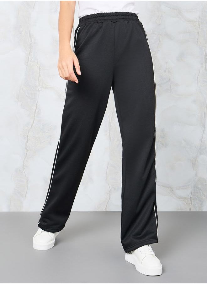 Styli - Relaxed Fit Joggers with Side Stripes - Image 1