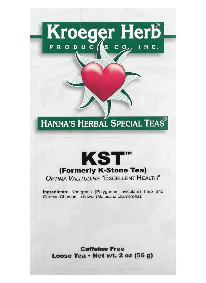 Kroeger Herb Co Hanna's Herbal Special Teas KST Caffeine Free 2 oz (56 g) 
