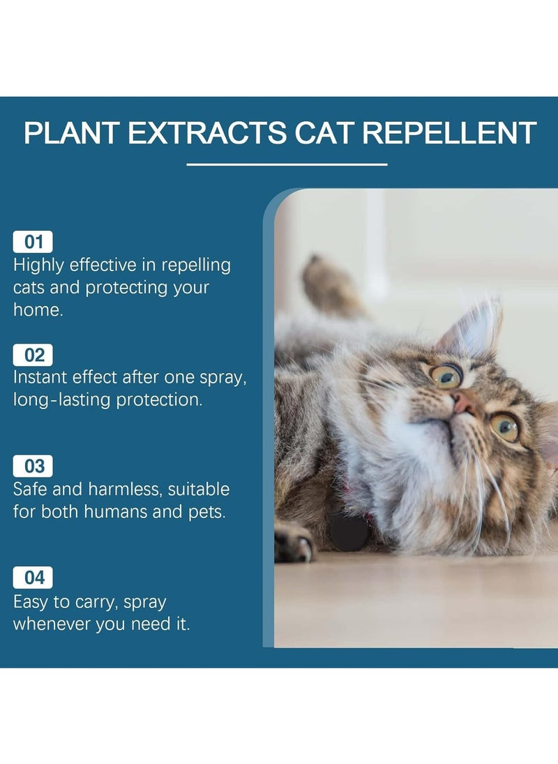 CMGTYYD Cat Repellent Spray (100ml), Plant-Based, Non-Toxic Training Aid for Indoor & Outdoor Use – Protects Furniture, Rugs, Curtains from Scratching, Digging, & Chewing – Safe and Effective Deterrent  - Image 5
