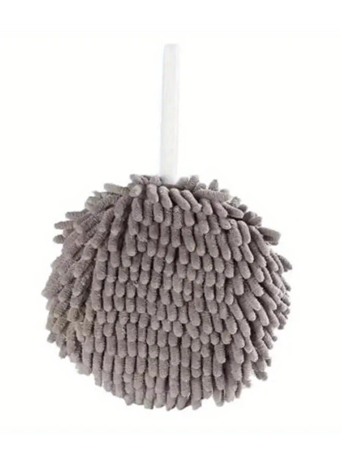 Goolsky 1 Pc Quick-drying Hand Towel, Absorbent Hanging For Kitchen Bathroom, Quick Dry Lint Free Soft Microfiber Chenille Hand Towel, Machine Washable - Image 1