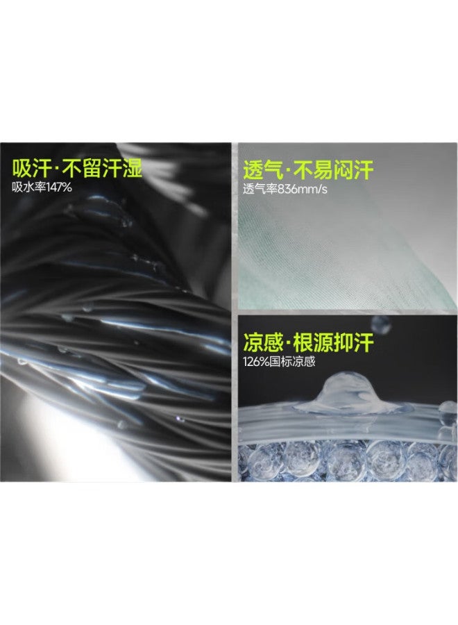 Beneunder Men'S Short Sleeve T-Shirt Summer Sports Quick-Drying T-Shirt Breathable Comfortable Loose Round Neck Base Shirt Hi943 - Image 1