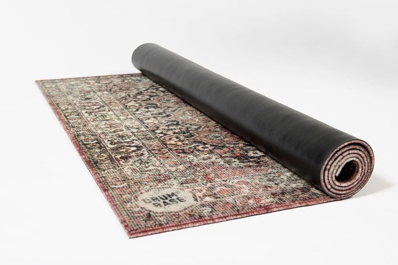 DRUM N BASE DRUMnBASE Vintage Persian Style Stage Rug, Non Slip Waterproof Rug for Stage or Studio Use to Reduce Vibrations, Classic Worn, 4.26 FT X 3 FT - Image 3