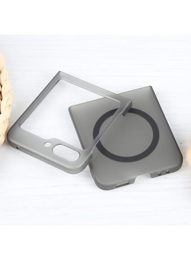 S-TOP Case For Samsung Galaxy Z Flip5 MagSafe All-Inclusive Shockproof PC Phone Case - Image 5