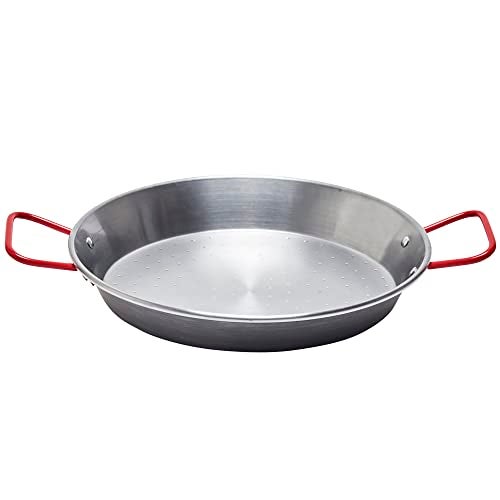 Garcima 10-Inch Carbon Steel Paella Pan, 26cm - Image 1