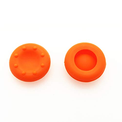 Asokex L2 R2 Triggers Ps4 (2 Pairs Trigger Extender,6Pcs Thumbstick Grips, 2 Pairs LED Light Bar Decal) for Ps4 Dualshock Controller(Black&Orange) - Image 5