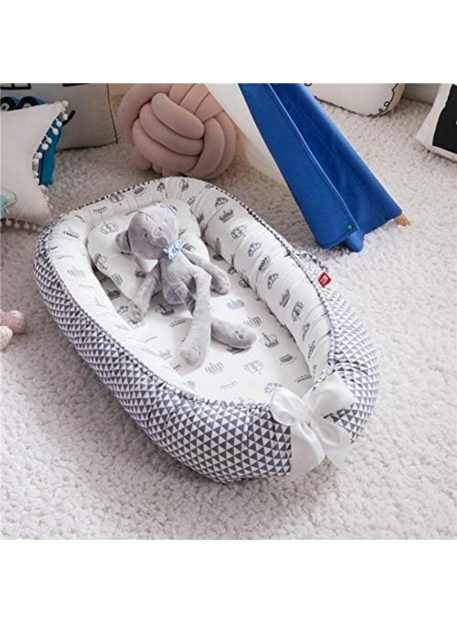 Bukela Baby Lounger And Share a Sleeping Baby Nest, Foldable, Removable And Washable, Cotton Portable Pressure Protection Crib, Can Be Used for Bedroom/Travel/Camping - Image 3