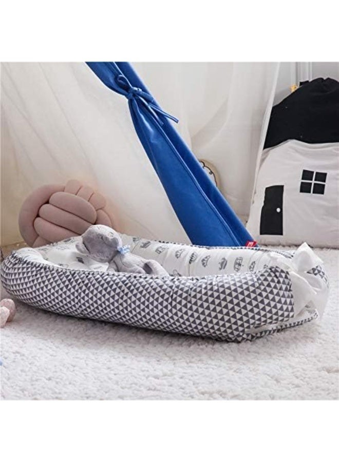 Bukela Baby Lounger And Share a Sleeping Baby Nest, Foldable, Removable And Washable, Cotton Portable Pressure Protection Crib, Can Be Used for Bedroom/Travel/Camping - Image 5