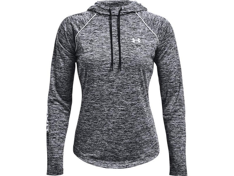 Under Armour Women's Tech Twist Hoodie (Black / White-001, X-Small) - Image 4