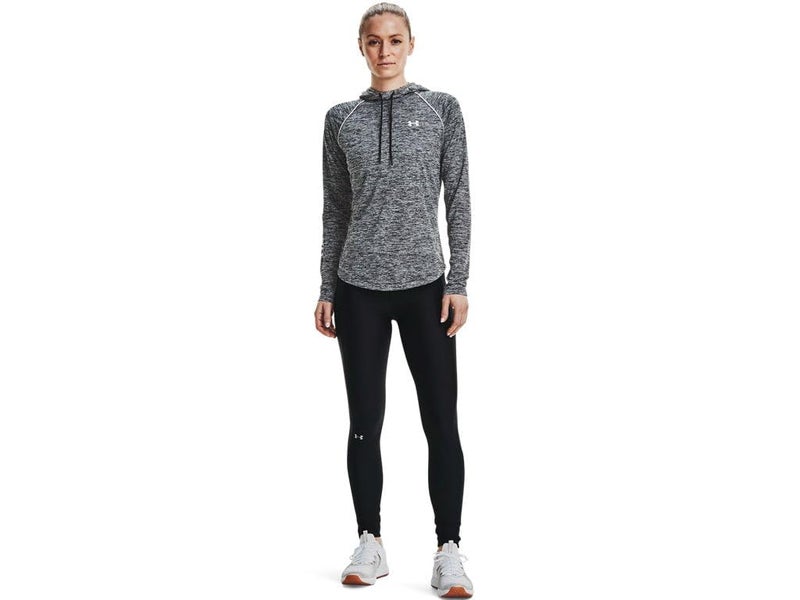 Under Armour Women's Tech Twist Hoodie (Black / White-001, X-Small) - Image 3