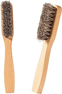 Yangbaga Yangbaga 2PCS Wood Laundry Stain Brush-Stain Brush Dense Household Clothes Brush Clothes Scrubbing Brushes Stain  - Image 1
