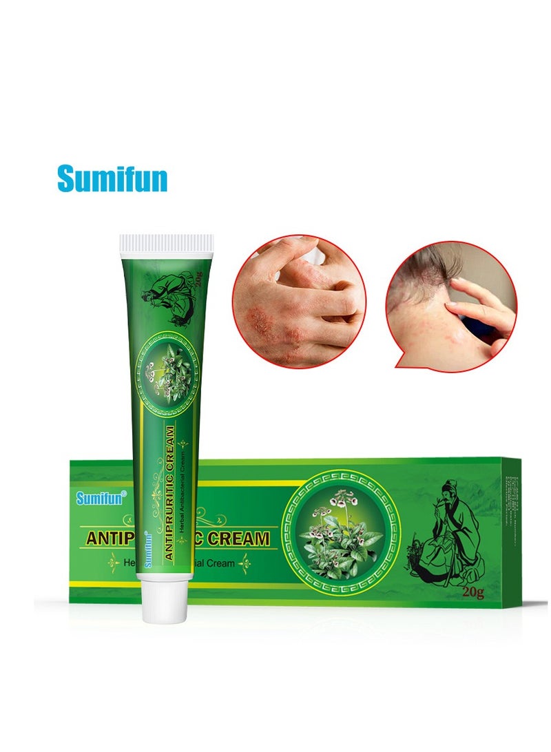 Sumifun Antipruritic Herbal Cream 20g – Soothing Itch Relief for All Skin Types  - Image 1