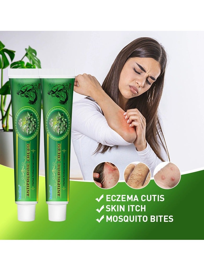 Sumifun Antipruritic Herbal Cream 20g – Soothing Itch Relief for All Skin Types  - Image 2