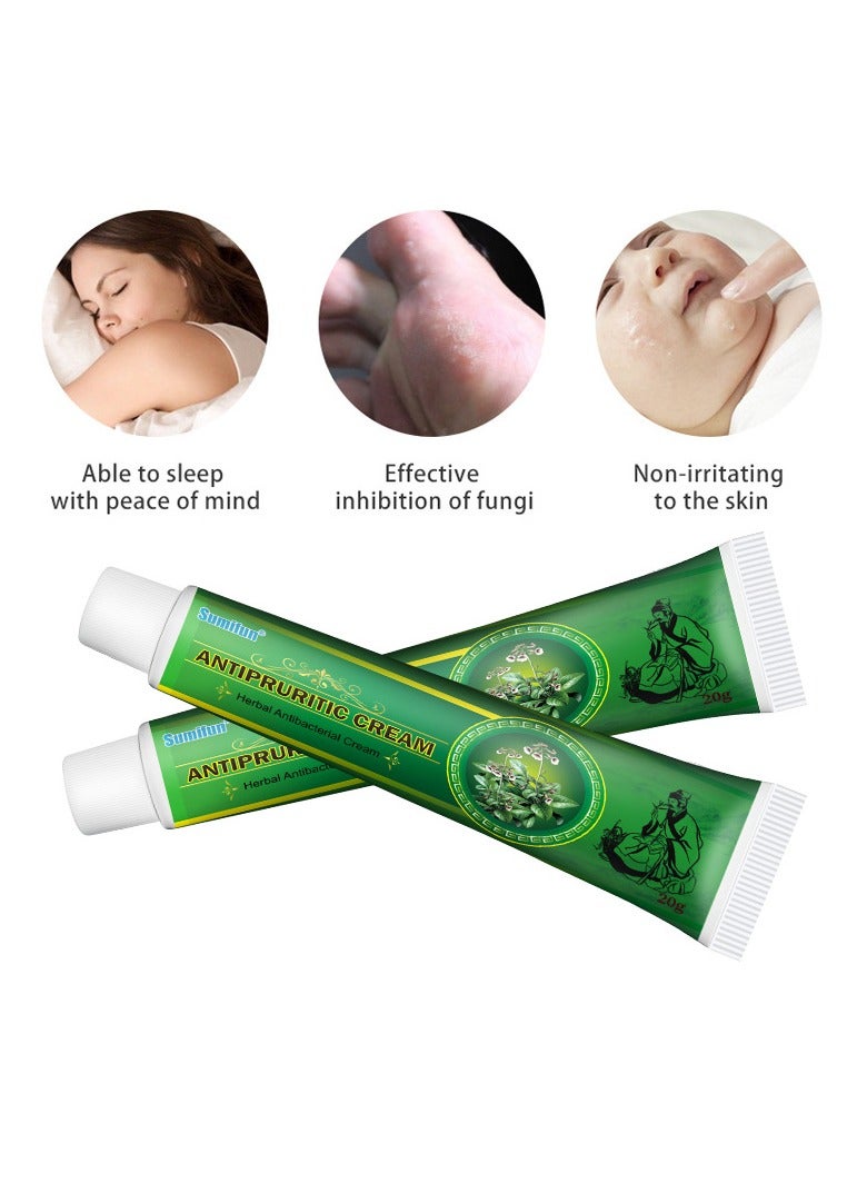 Sumifun Antipruritic Herbal Cream 20g – Soothing Itch Relief for All Skin Types  - Image 3