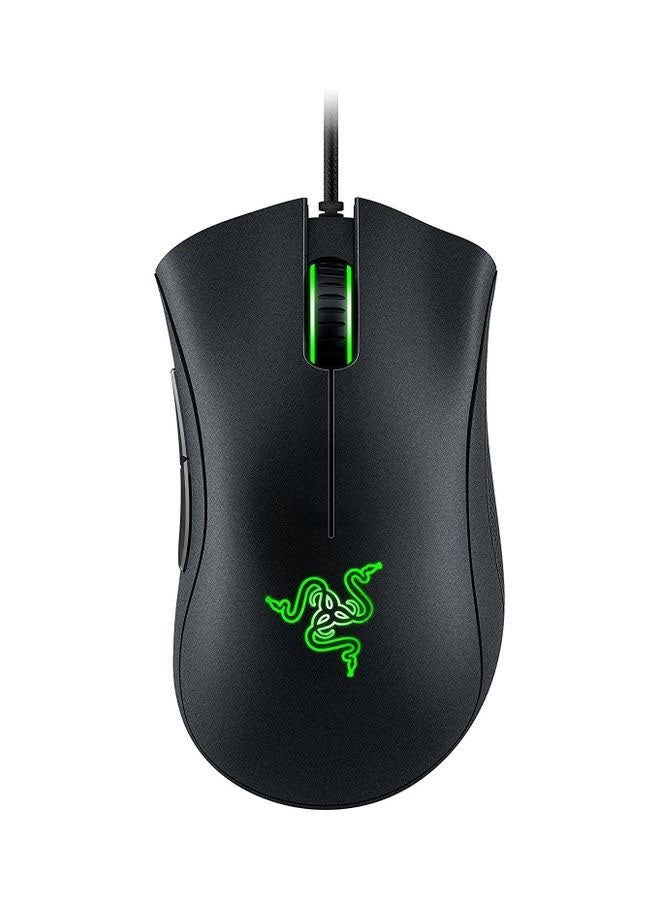DeathAdder Essential Wired Gaming Mouse with 6,400 DPI Optical Sensor, 5 Prog ons, Mechanical Switches, Ergonomic Form Factor, Standard Stock Feet, 20M Clicks, Black - Image 1