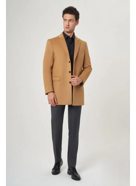 Bisse Men's Coat CAMEL PPL22K22211_D70