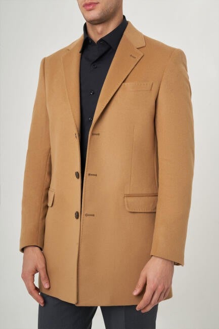 Bisse Men's Coat CAMEL PPL22K22211_D70  - Image 4