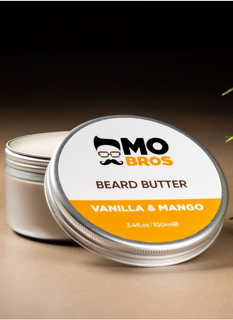 MO BRO'S Beard Butter 100Ml - Vanilla & Mango  - Image 2