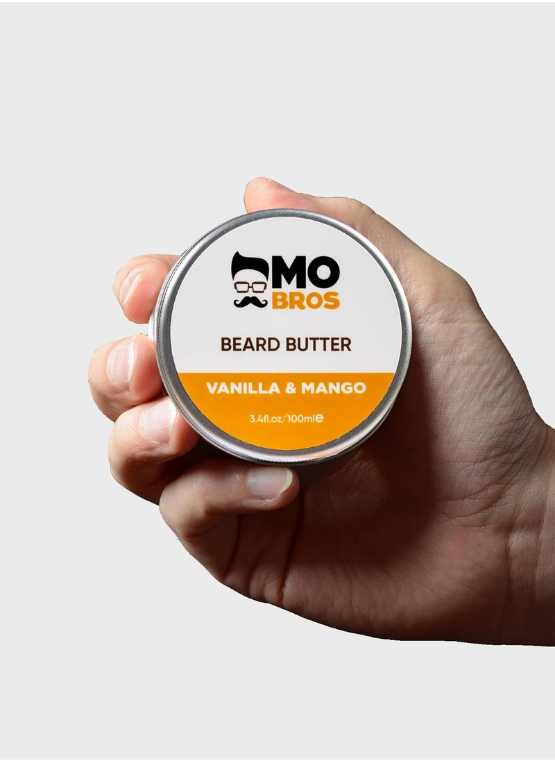 MO BRO'S Beard Butter 100Ml - Vanilla & Mango  - Image 4