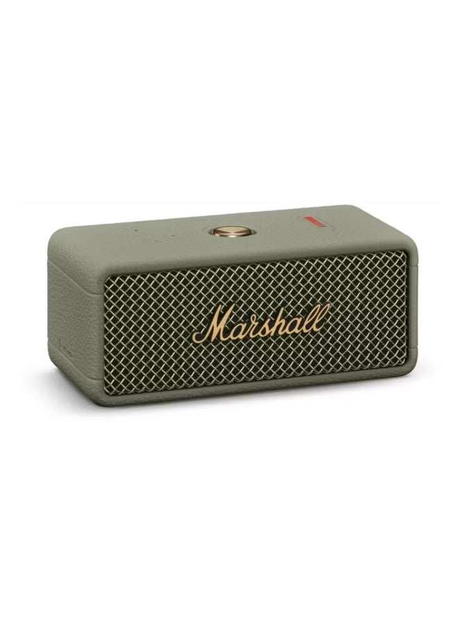 Marshall Emberton III Compact Portable Wireless Speaker with More than 32 Hours of Playtime, IP67 Water Resistance Level, Bluetooth Version 5.3, Built-in Microphone - Sage - Image 1