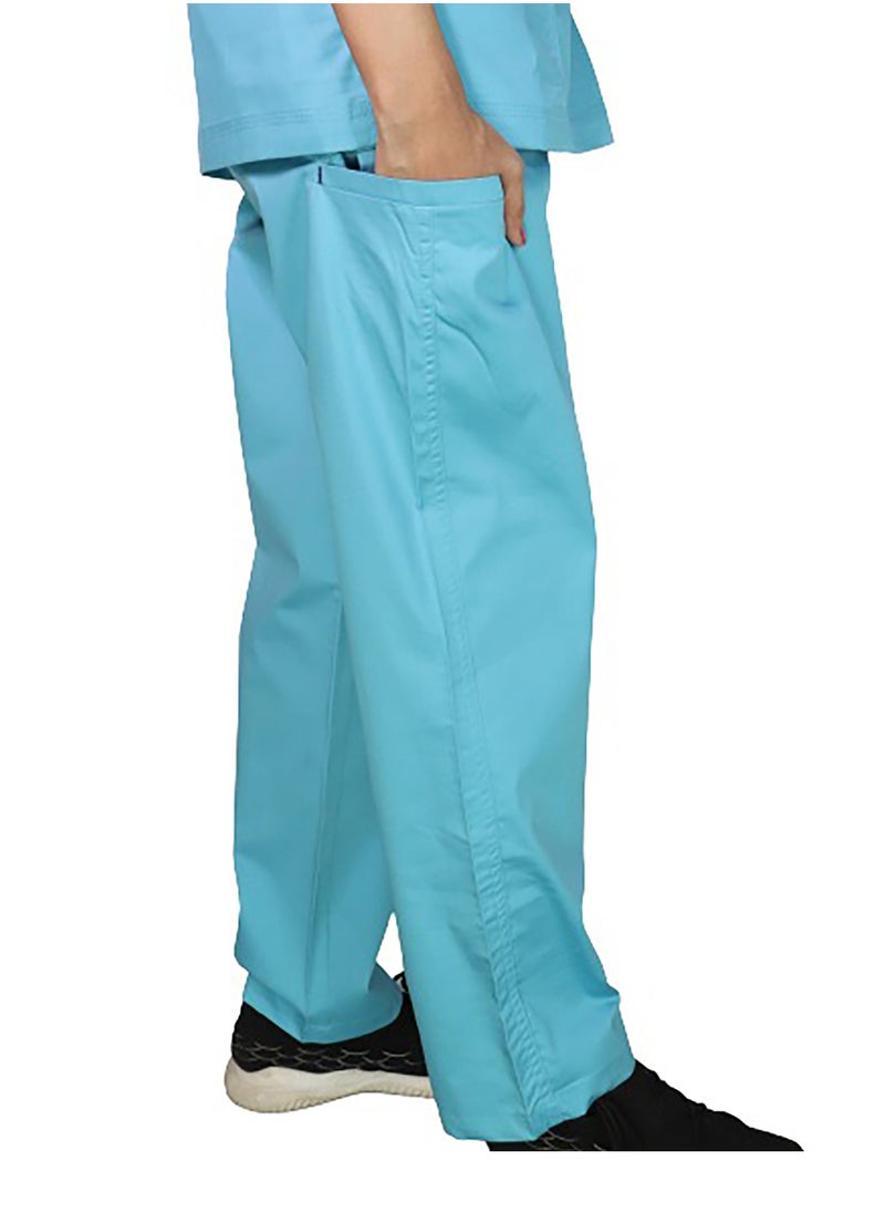 OXYGEN Oxygen Women's Stretch Scrub Set - Aqua Blue B42  - Image 5
