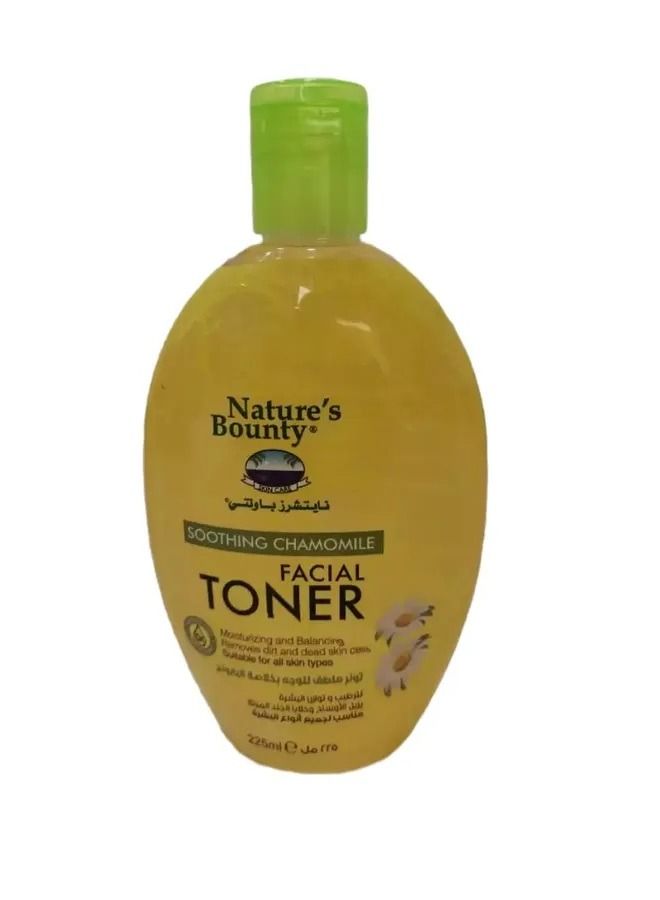 NATURE'S BOUNTY NATURE'S BOUNTY Chamomile Facial Toner – Soothing Toner for Dry & Sensitive Skin, 225ml 