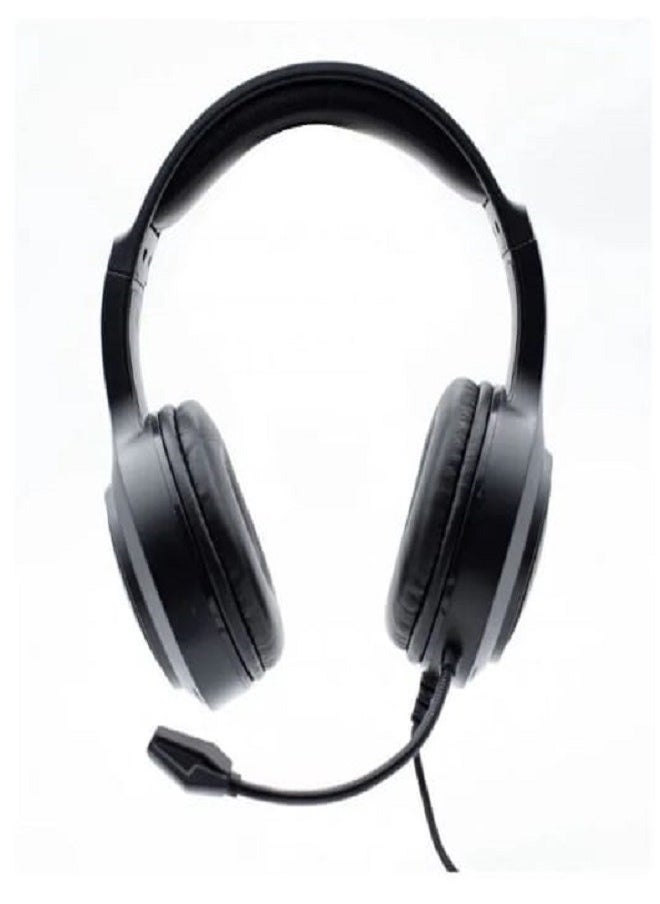 TIT - TIT TH-614 Wired Gaming Headphone with Adjustable Mic and In-Line Volume Control Wired Gaming Headset for All Devices with Flexible Microphone and Volume Control - Image 1