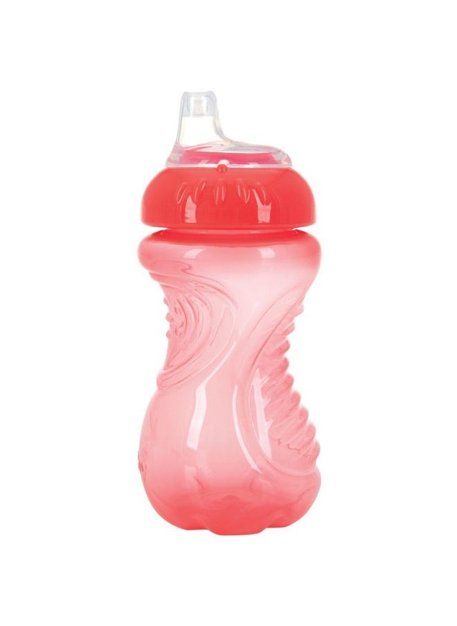 Nuby - No-Spill Easy Grip Cup, 10 Ounce, Colors May Vary, 1 Pack - Image 1