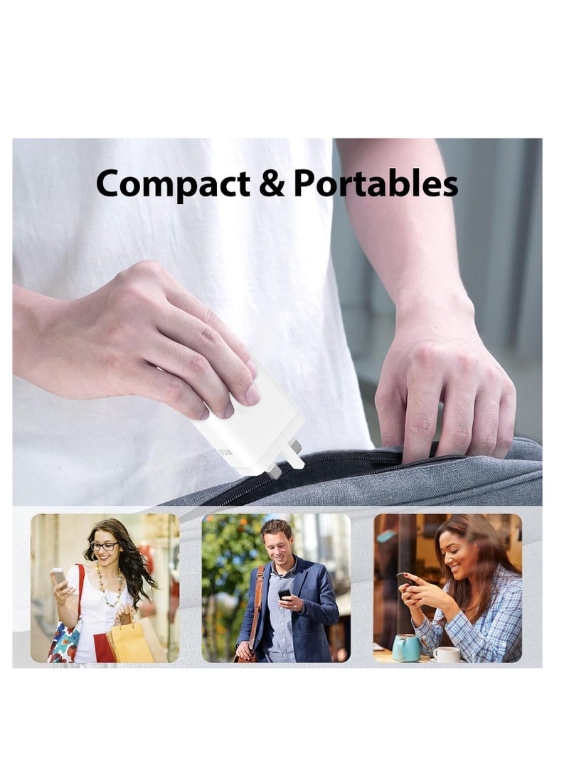 Beauenty 100W Warp Dash Fast Charger USB Power Adapter Plug with 6A/1M SUPERVOOC Cable,USB C Lead for OnePlus 12/11/11R//10/10 Pro/9/9 Pro/Nord CE 3/Nord 2/N10/ 8 Pro/8/7T 7 Pro/7T/ 7/ 6T/6 5/5T for OPPO for - Image 5