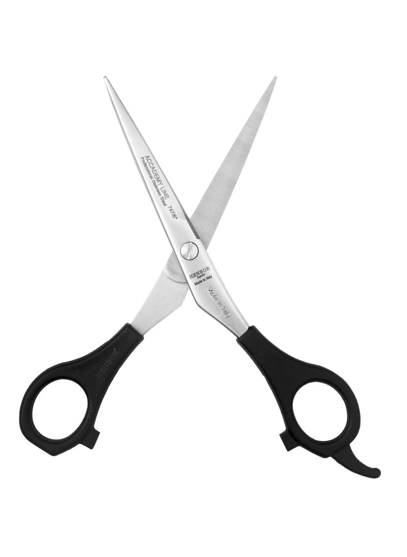 HENBOR - Italian Scissors with Plastic Handle, Size 747-6 - Image 1