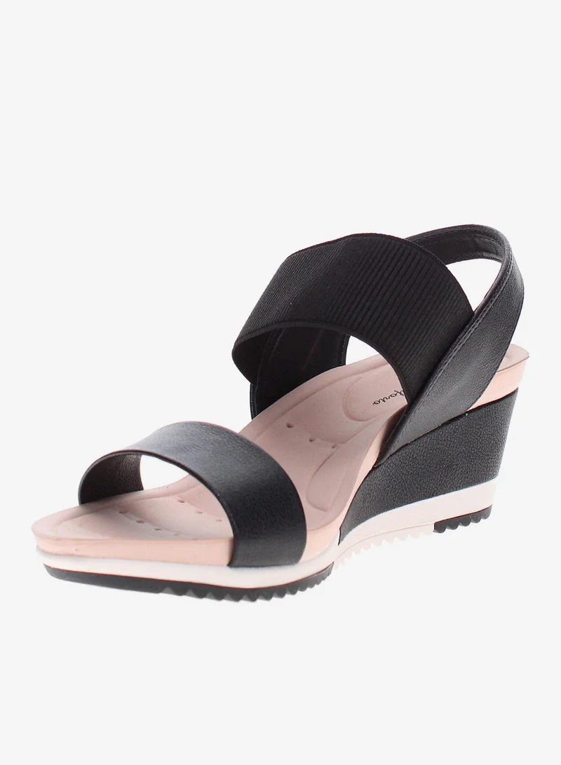 مودار صنادل ويدج للنساء - أحذية مرتفعة أنيقة ومريحة