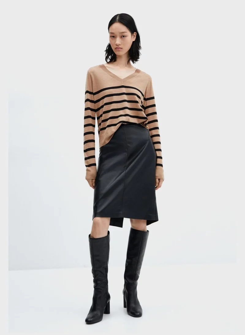 مانجو V-Neck Cardigan