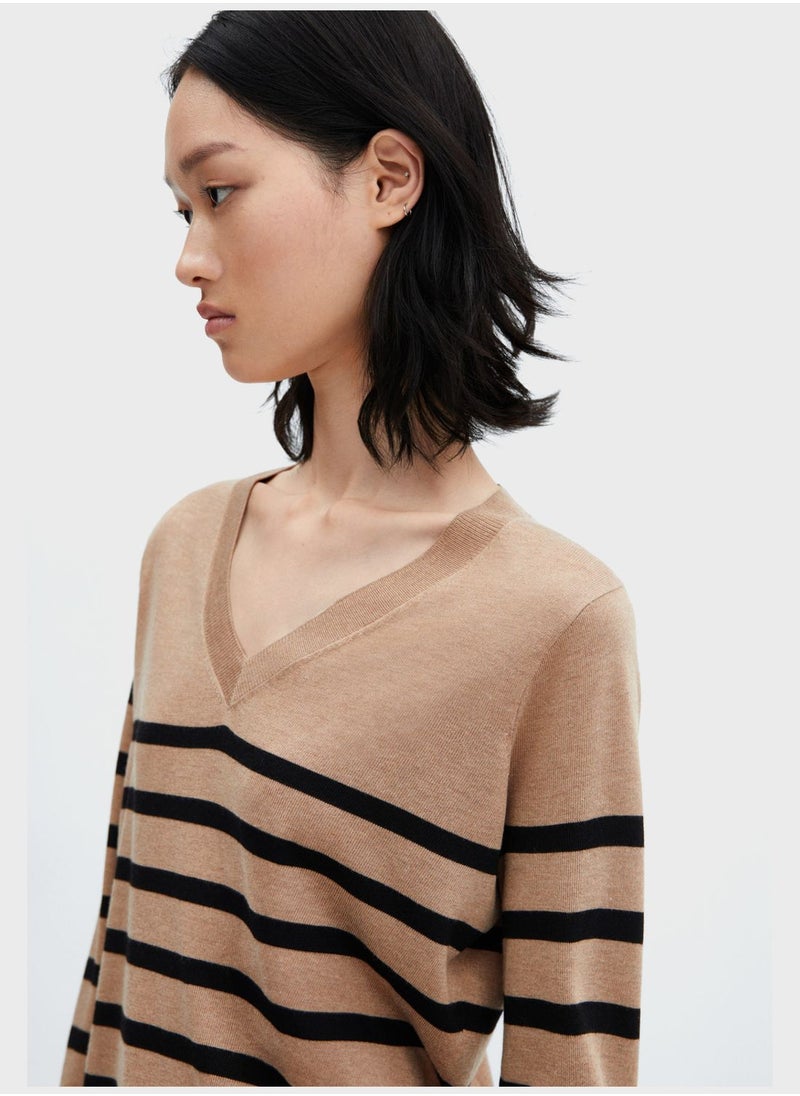 MANGO - V-Neck Cardigan - Image 1